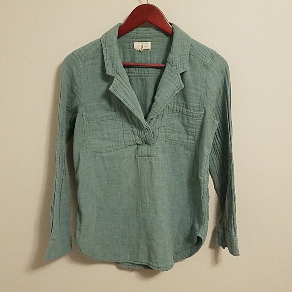 Lou & Grey pop over shirt